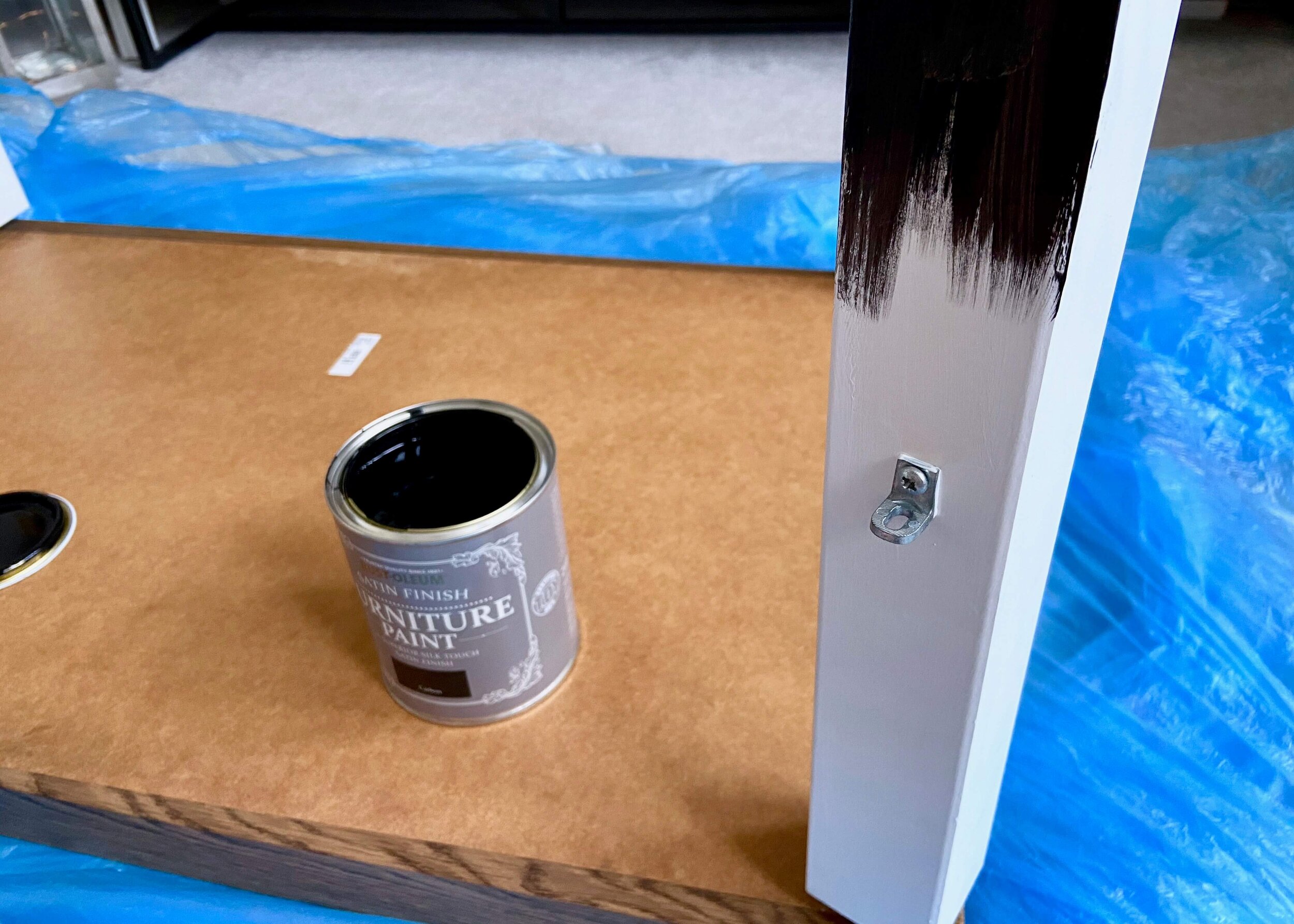 DIY IKEA LACK TABLE INDUSTRIAL HACK ISOSCELLA